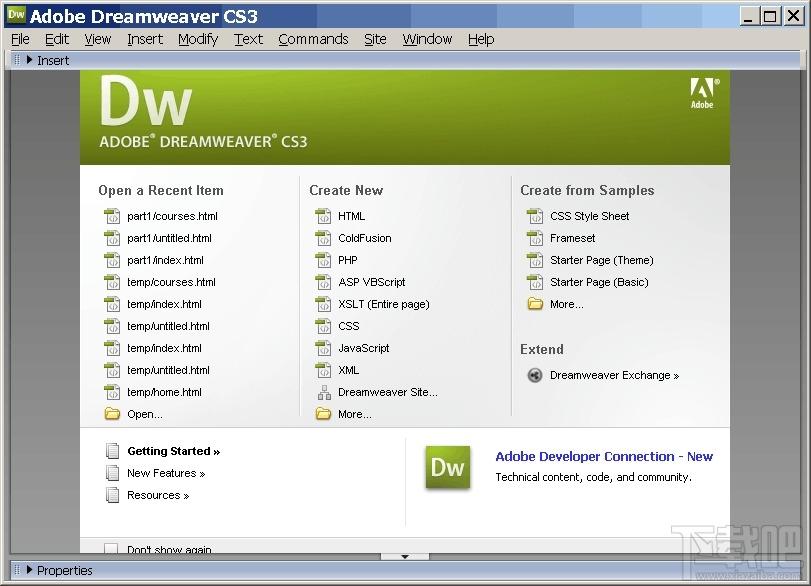 Dreamweaver,Dreamweaver CS3,Dreamweaver CS3下载,网站制作软件