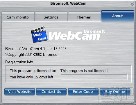 Biromsoft WebCam,Biromsoft WebCam下载,网络视频摄像头截图