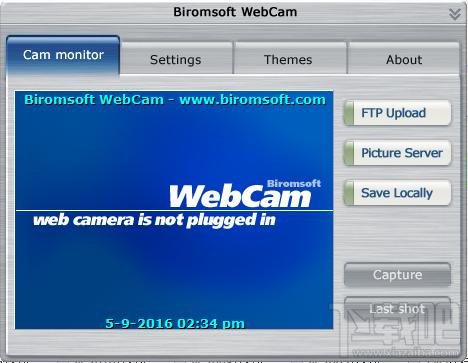 Biromsoft WebCam,Biromsoft WebCam下载,网络视频摄像头截图
