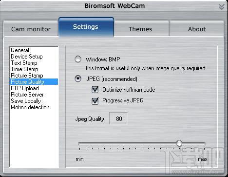 Biromsoft WebCam,Biromsoft WebCam下载,网络视频摄像头截图