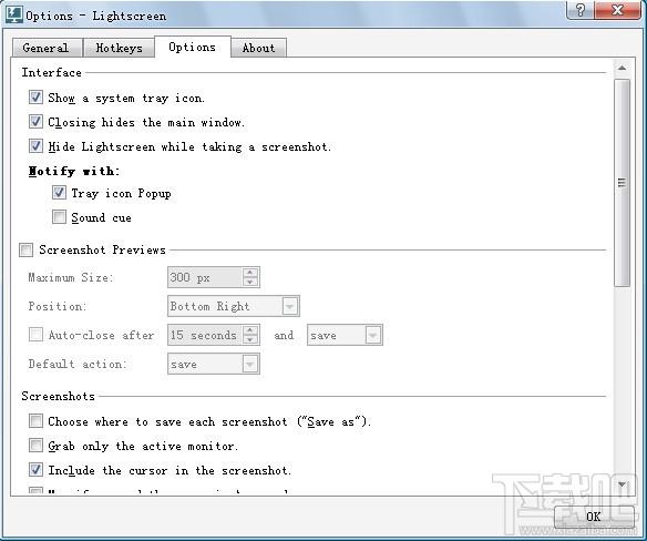 Lightscreen,截图工具